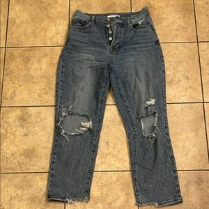 Pacsun Distressed Blue Jeans